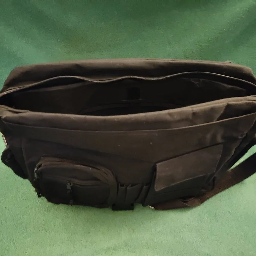 Messenger Briefcase Bag Laptop Padded Crossbody Shoulder Travel Bag